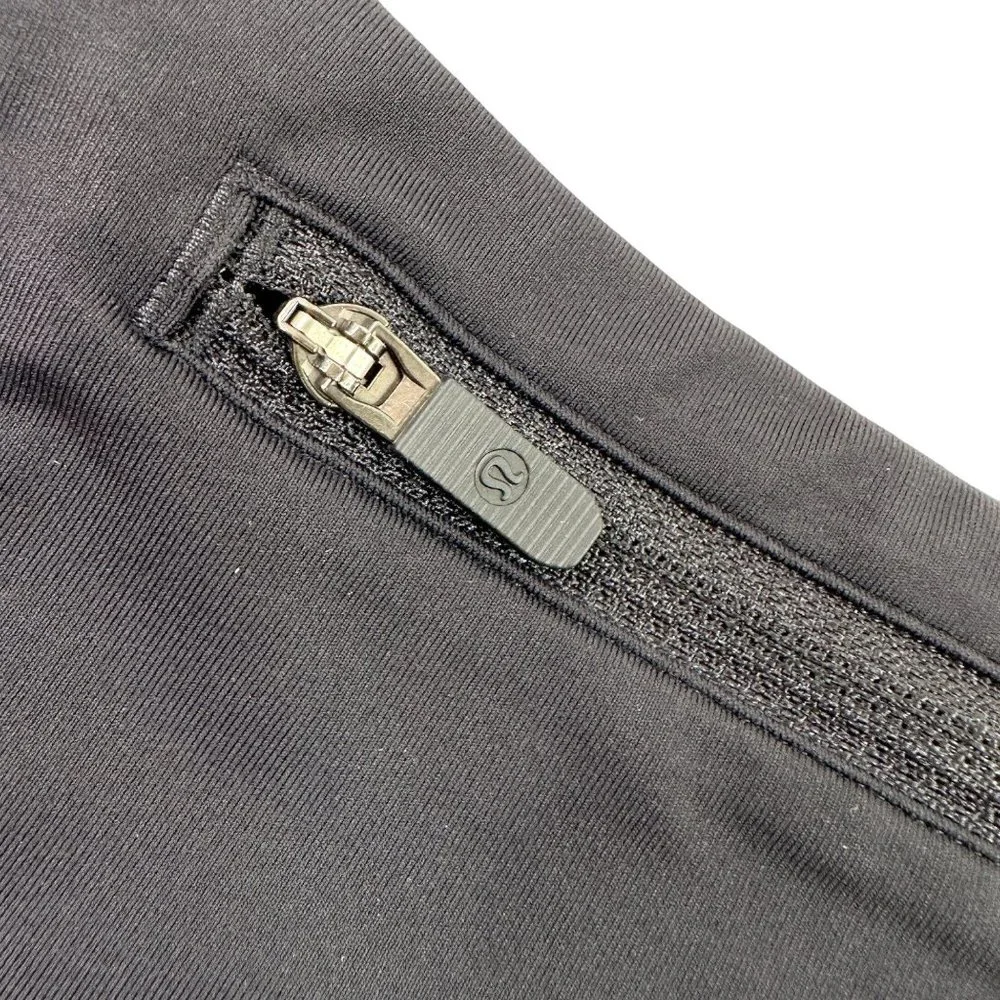 Lululemon Run Speed Up Shorts Womens 4 Heather Gray Black Liner Drawcord Workout - Picture 11 of 11